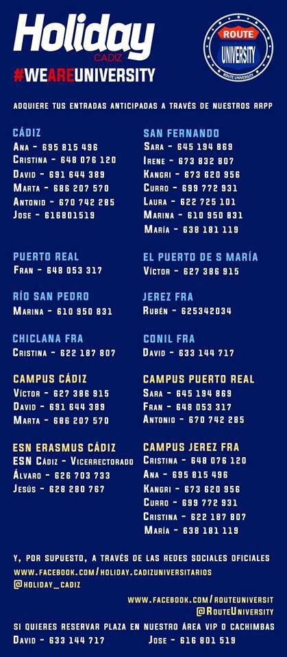 RouteUniversity's tweet photo. FIESTA DE MEDICINA en @Holiday_Cadiz JUEVES 11 DIC! No te lo pierdas y adquiere tu entrada! Que no te lo cuenten!!! http://t.co/hKDaRtwMf8