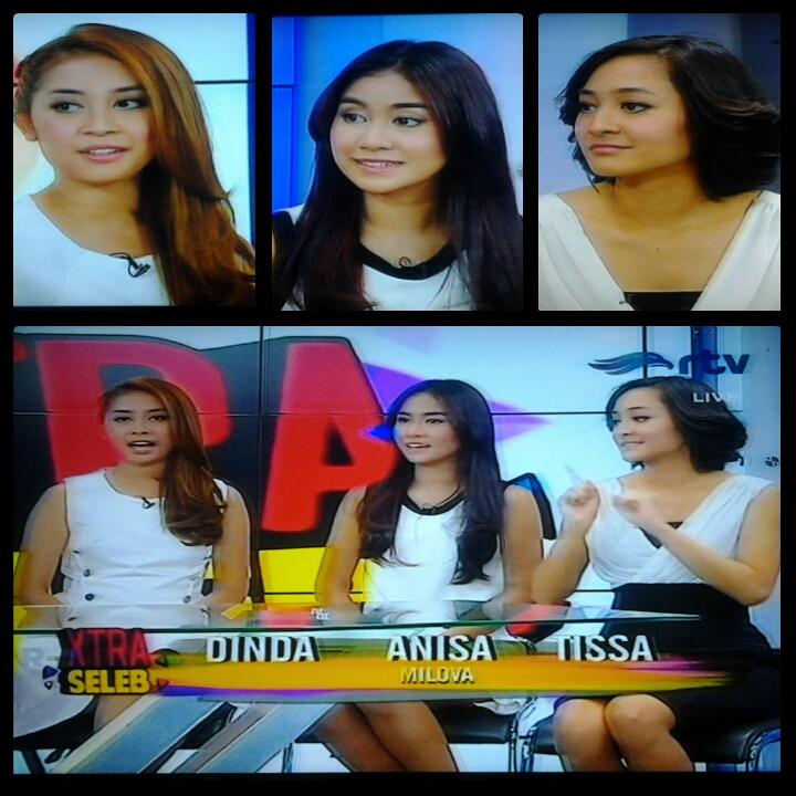 LovableTeam's tweet photo. Ohiya! Tadi siapa yang nonton milova? Aku gak bisa nih ;'D http://t.co/0MLGjG9RTB