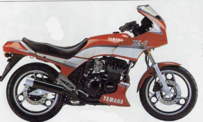 Yamaha xj600 XJ diversion XJS xjn madre con fusible chapa chapa copia de seguridad