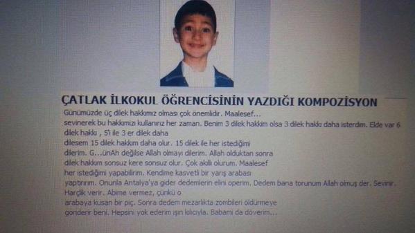 Bu çocuk iş yapar.