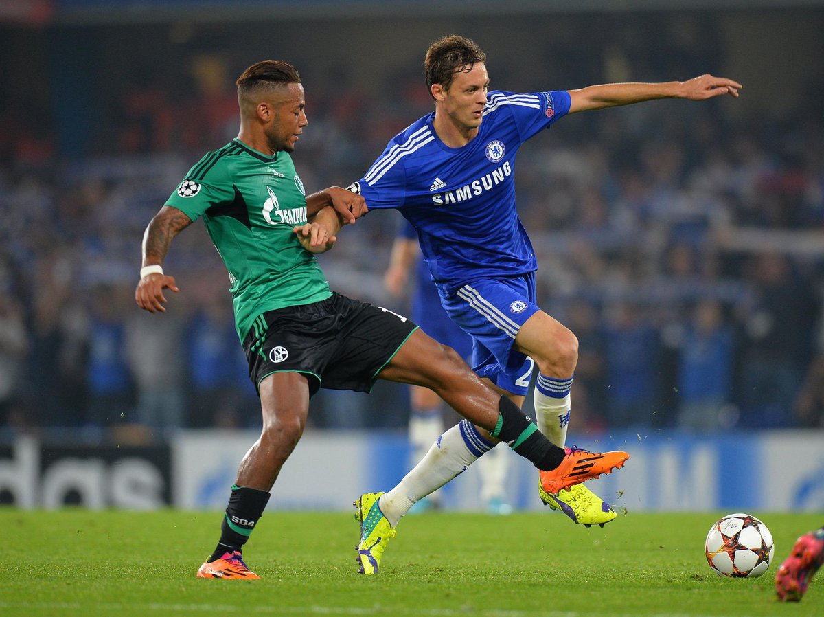 ChelseaFC's tweet photo. Nemanja Matic has made more tackles (33) than any other player in the #ChampionsLeague this season... #CFC http://t.co/uG7vAtrWZh