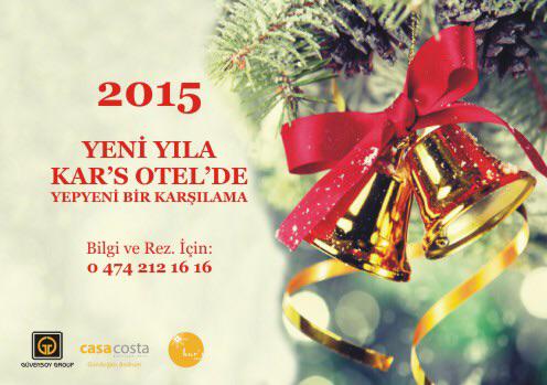 2015'e Kar's Otel'de yepyeni bir karşılama!