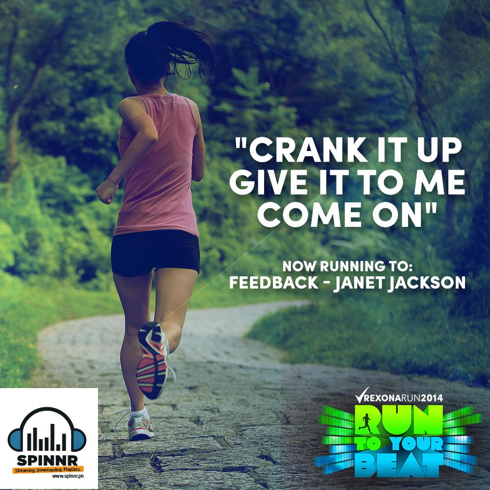 Rexona_PH's tweet photo. What's your #RunToYourBeat jam tonight? Here's ours! Check our @spinnrph HipHop playlist at http://t.co/oNMzjVXY1J http://t.co/upE01KJyYi