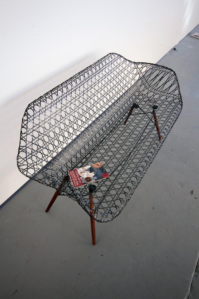 mocoloco's tweet photo. Reader request: Ralph wants to know where to buy the Carbon Fiber Eames Sofa http://t.co/s0yruexAJD #replyhere http://t.co/fGI5xoIMya