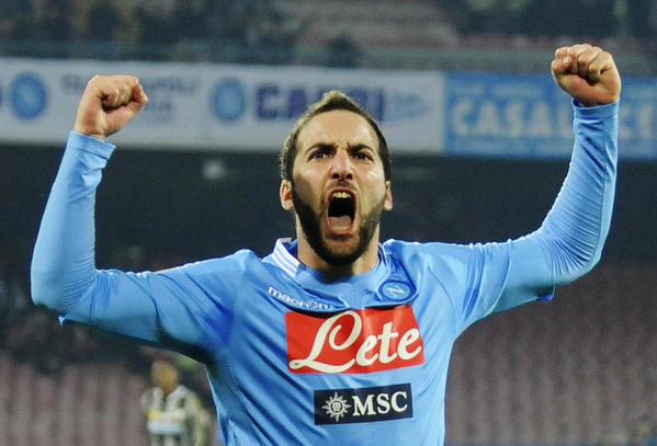 " Happy birthday to Gonzalo Higuaín. The Napoli and Argentina striker turns 27 today.  now,celebrate