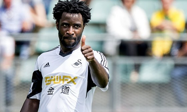 Happy birthday to Swansea striker Wilfried Bony. No player has scored more Premier League goals in 2014 than him (19) 
