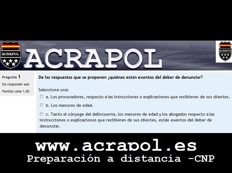Acrapol_aula's tweet photo. Hoy os dejamos una pregunta del tema 11, queremos mucha participación. #CNP #Acrapol http://t.co/VoLQy6g6dr http://t.co/8SWEz3SyMA