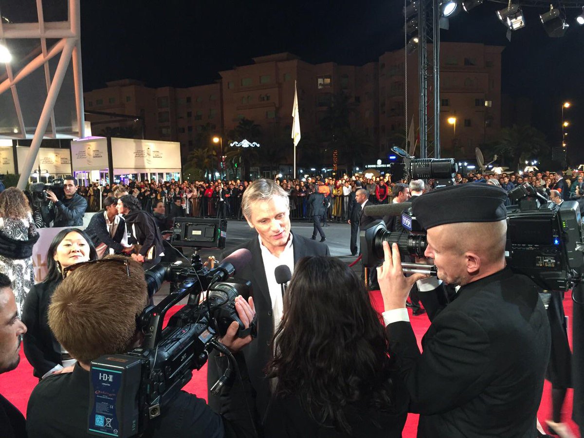 Red Carpet Interview with Viggo Mortensen at Marrakech International Film Festival #fifm
