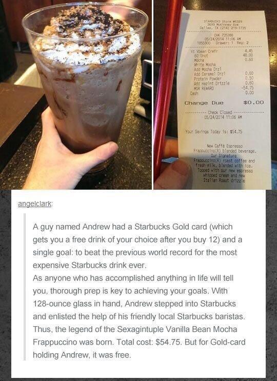 LizcoinIntern's tweet photo. The Starbucks legend: http://t.co/N2Dew4Snvq