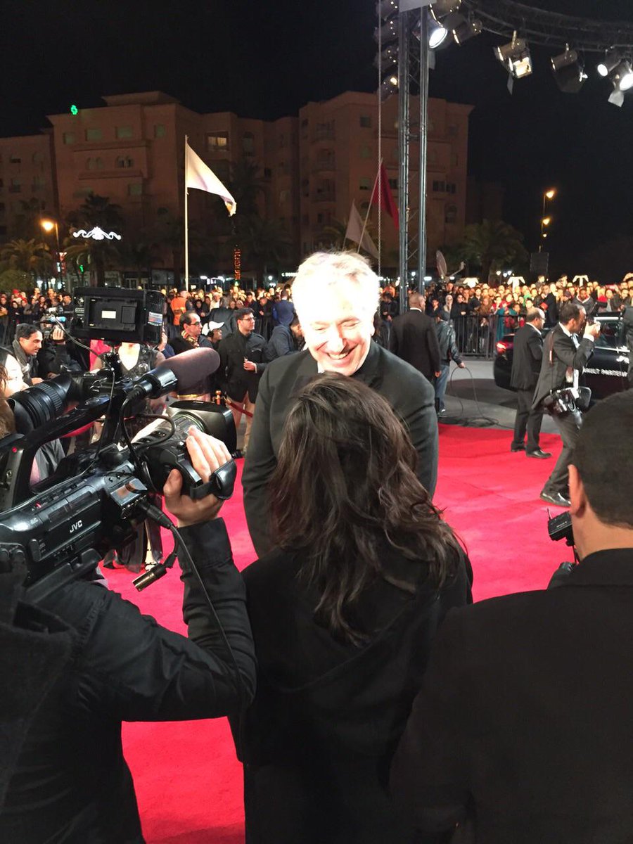 Red Carpet Interview with ALAN RICKMAN #fifm