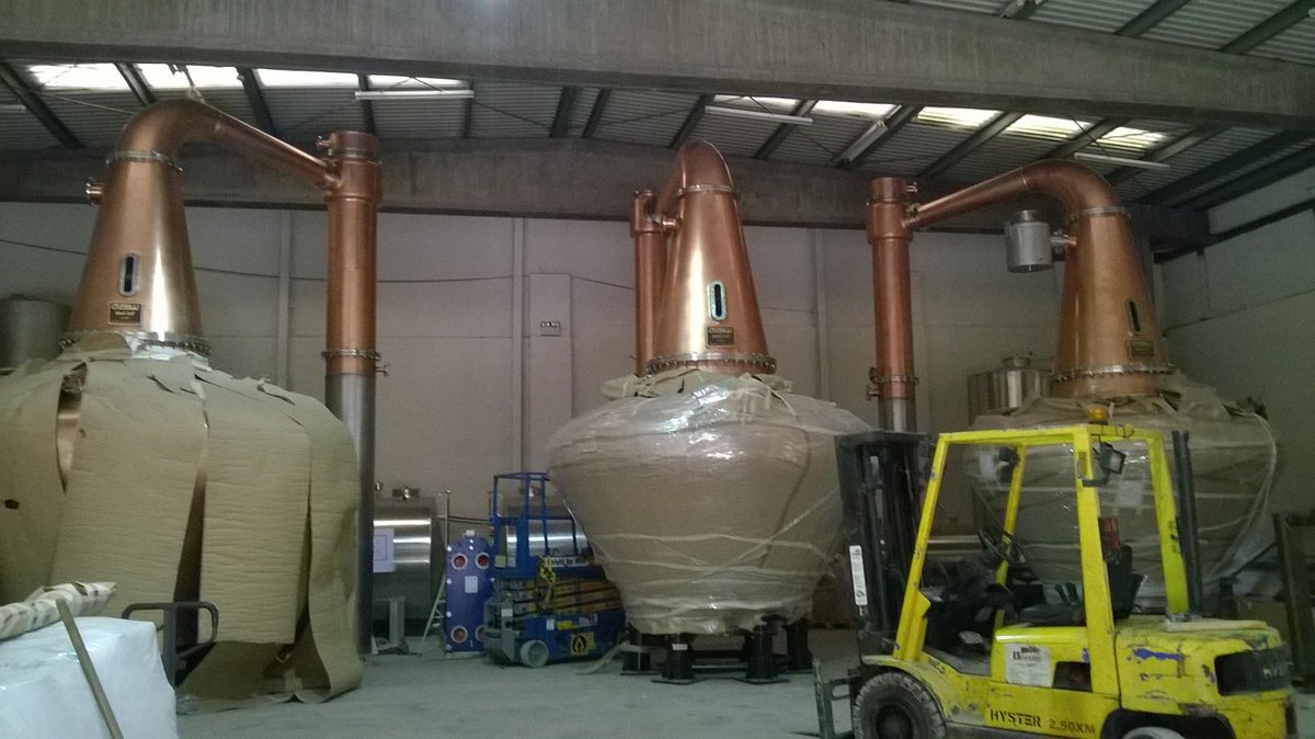 TeelingWhiskey's tweet photo. Our Family Pot Stills come home to Dublin City!!Check out our video of the homecoming journey https://t.co/Mj2sQqSoAI http://t.co/N0cZCJKSL4