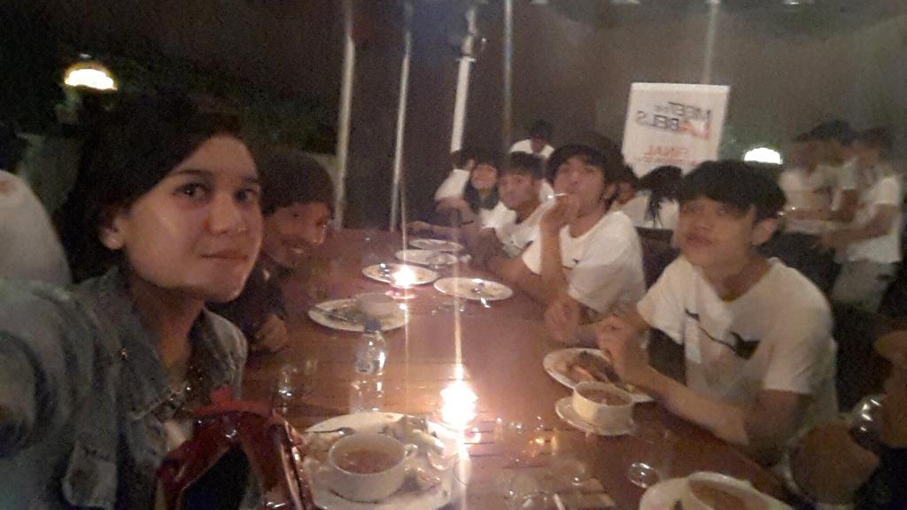 ToscaBengkulu's tweet photo. Dinner bareng @jado #dukungTosca #MTL3014Final @LAlights http://t.co/TjUJLnbO0v