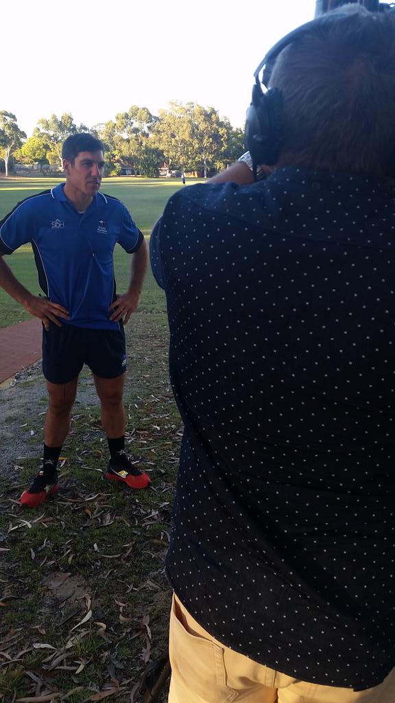 Tune in to #TodayTonight on @SevenPerth - Thu @ 6.35pm to see @MarkReadings speak with the man of the hour