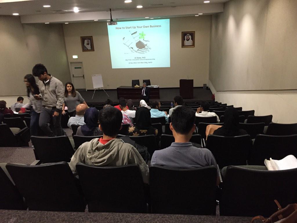 Main Building Lecture Hall B #howtostartyourownbusiness