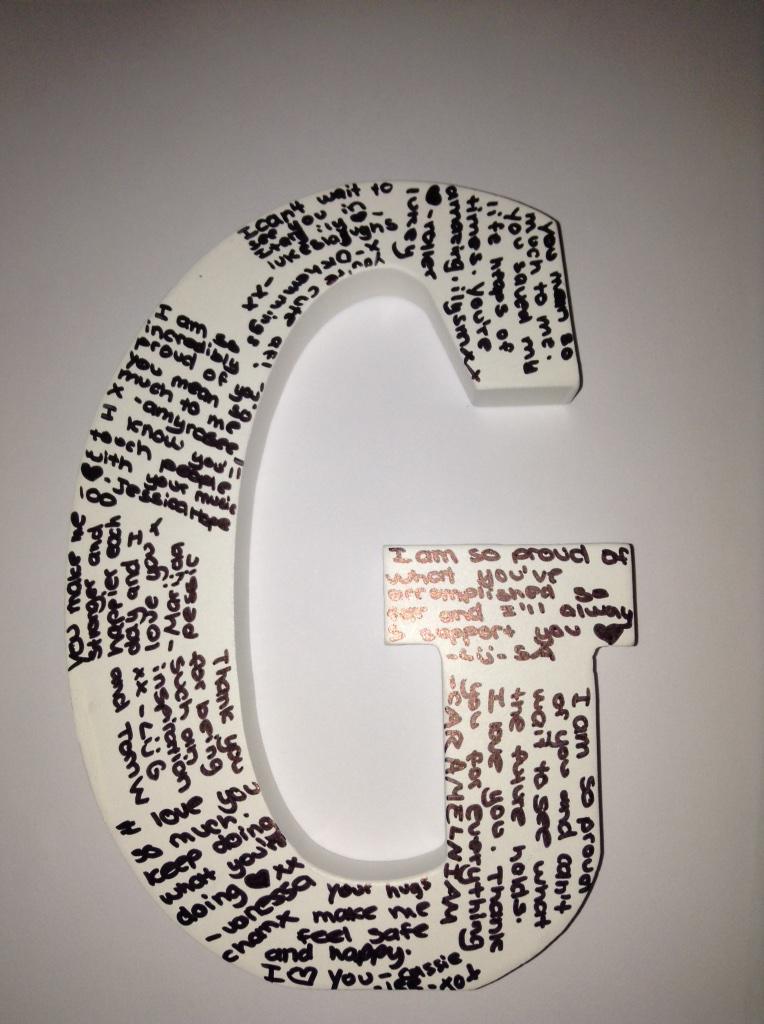 georginahopet's tweet photo. I'm so proud of myself π this is all for your son @BernieGilmour π #ERGPROJECT http://t.co/n1uXsWbW3V