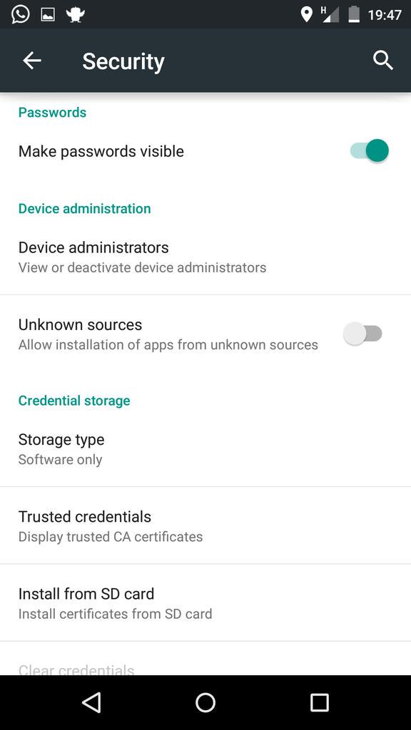 Ramdanih7's tweet image. Scroll ke bawah dan nonaktifkan "Unknown Source" #FlashAndroid