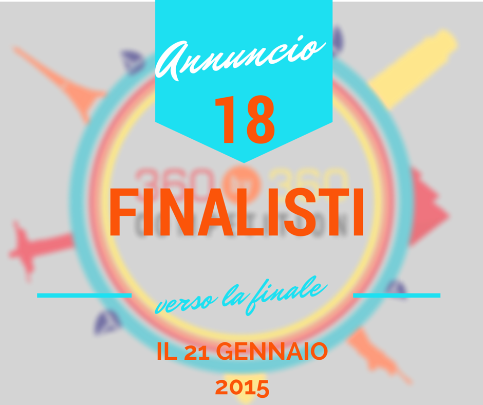 360by360's tweet photo. Vi presentiamo le 18 #startup finaliste di #360by360Competition 2014, scoprite chi sono!
http://t.co/WbOG1JI5vs http://t.co/YSw4m0207X