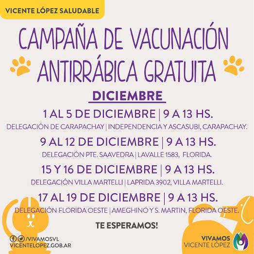 ScoutSpSp's tweet photo. CAMPAÑA DE VACUNACIÓN ANTIRRÁBICA GRATUITA. Mirá acá, las fechas y lugares.Te esperamos d 9 a 13h. http://t.co/xkzZiXA1tB” @romitia
