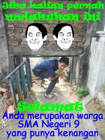 SMAN9PADANG's tweet photo. Meme dari alumni ni @Daus_Tanjung http://t.co/ovoRHNljTl