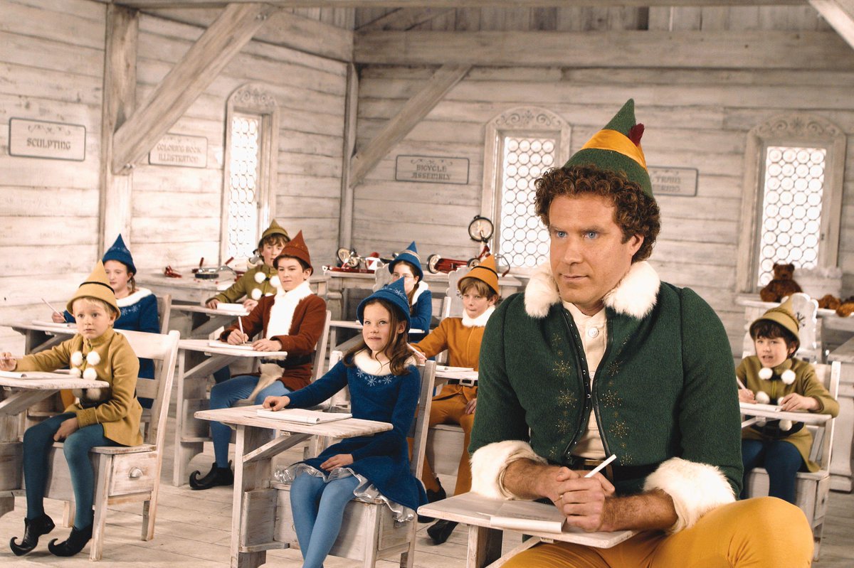 cineworld's tweet photo. Buddy! have you got your tickets yet? 

#Elf slides into cinema - Dec 23rd!

http://t.co/JeCZ9h5MZ1 http://t.co/AdSqZOiooP