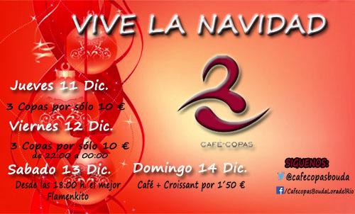 Y que mejor forma que con las siguientes ofertas y planes...RECUERDA en <a href="/cafecopasbouda/">Café&Copas Bouda</a> los finde empiezan LOS JUEVES