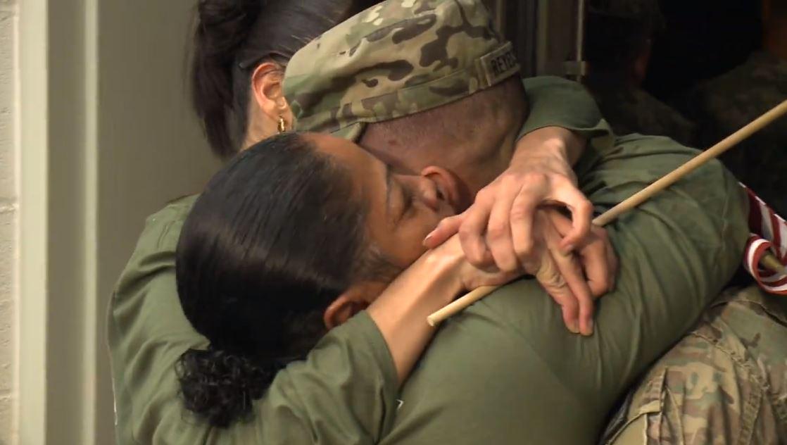 FOX61News's tweet image. TRENDING: 9 soldiers returned home to CT after being deployed overseas since Feb. go.foxct.com/1wboebF