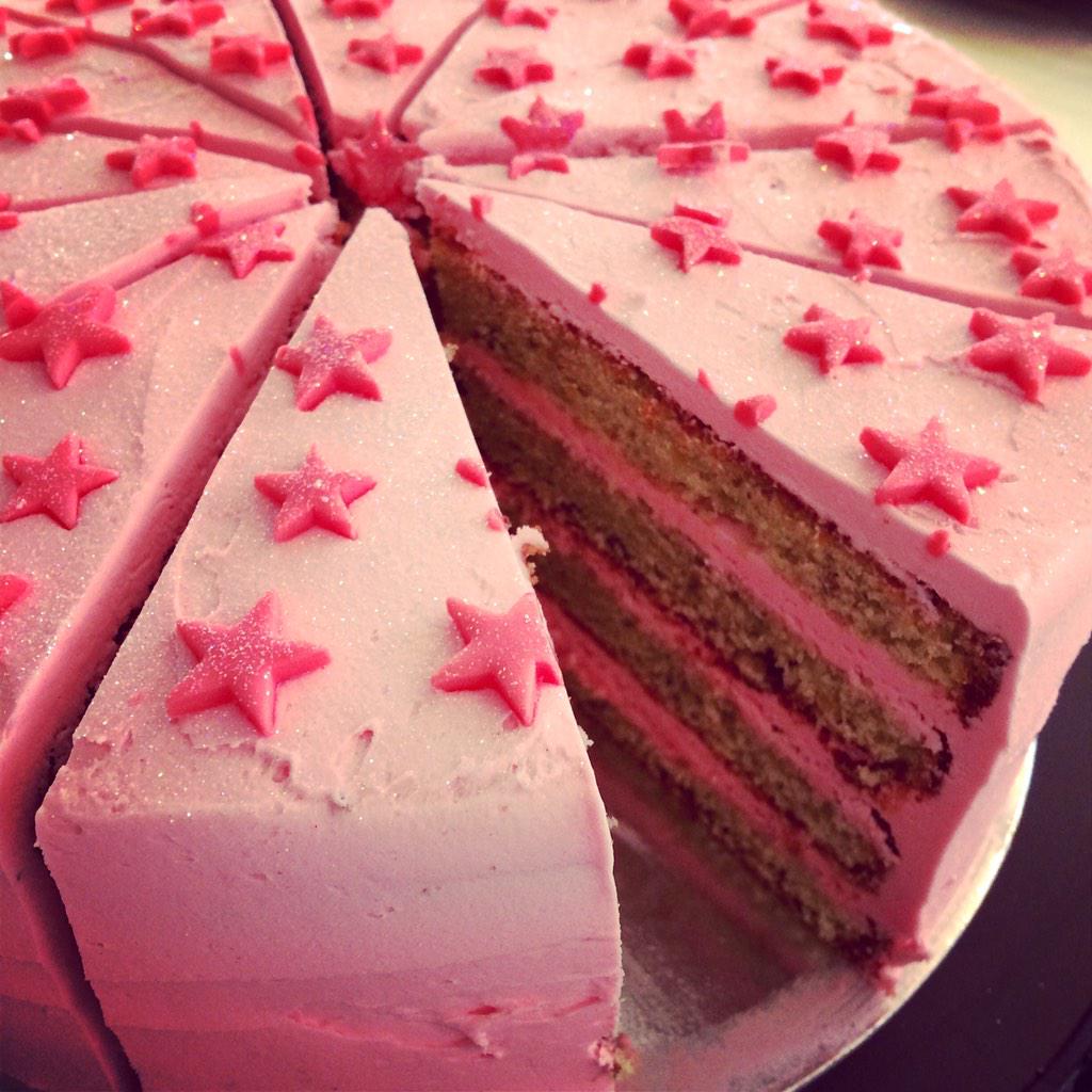 Pistachio &amp; Rose Party Cake x £20 serves 16 x
