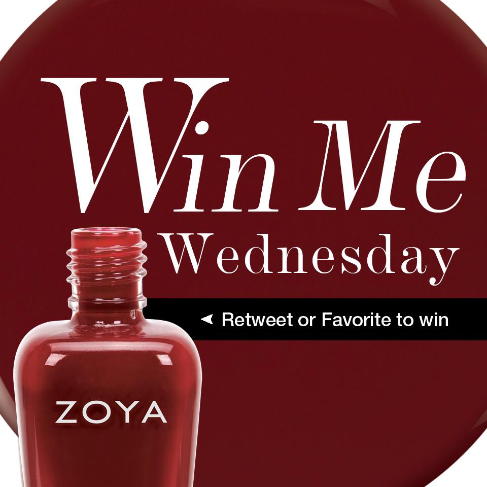 ZoyaNailPolish's tweet photo. 2day we celebrate a @pantone Color of the Year: #Marsala shade, #ZoyaPepper 4 #WinMeWednesday! http://t.co/bILTYEe9ej http://t.co/jPf14r6ZT9