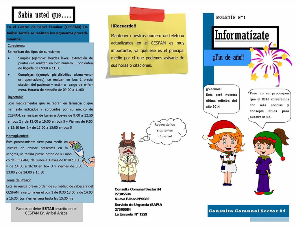 PracticasAPS's tweet image. RT @jorgelopezg: Informatízate, nuestro informativo para los usuarios del sector 4 Cesfam Aníbal Ariztía #mfaps