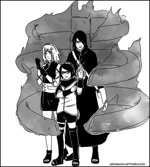 サラダ uchiha sarada on
