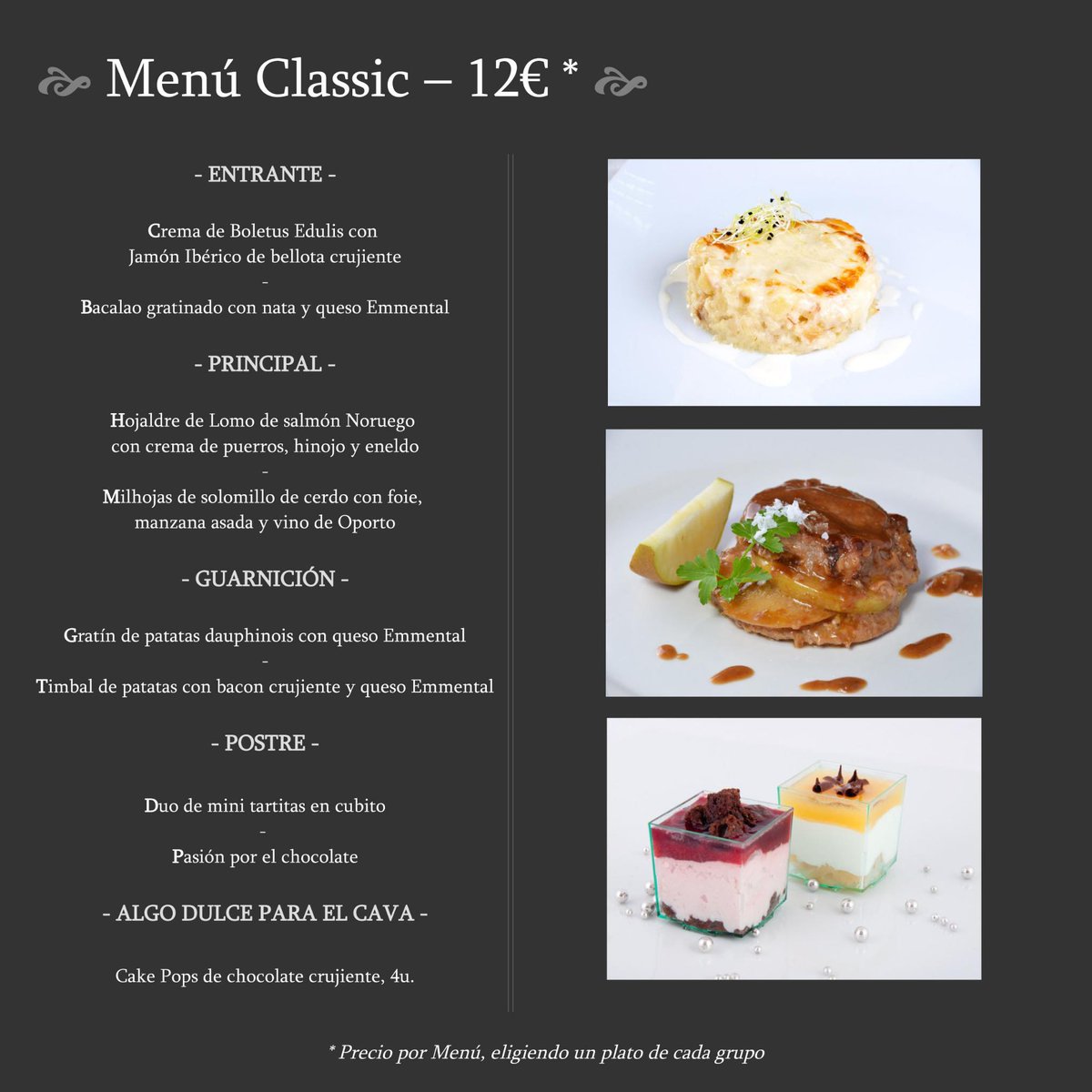 CociprexB's tweet photo. Para unas exquisitas fiestas, puedes pedir tus aperitivos y menús de Navidad, escribir a info@cociprex.com http://t.co/wsS6lqRdXE