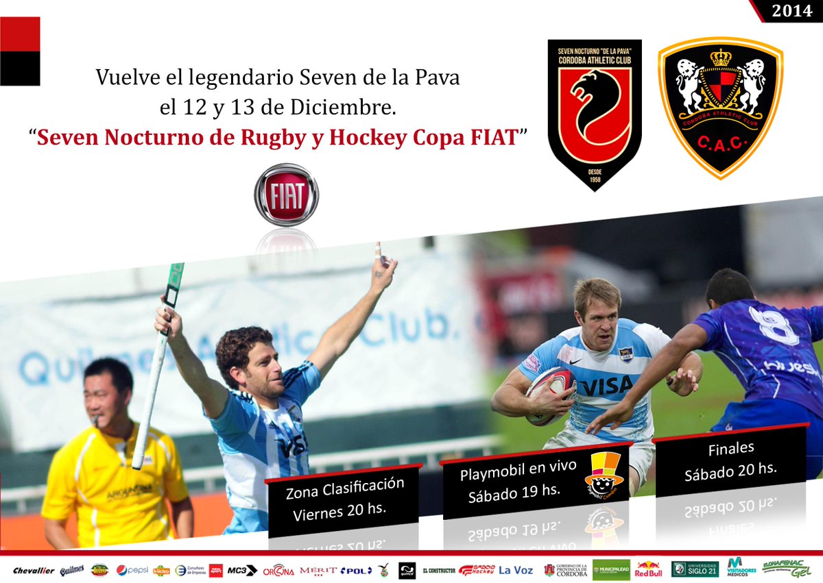CordobaAthletic's tweet photo. ¡Confirmado! ¡@PlaymobilCumbia estará presente en el #SevendelaPava que se realiza el próximo 12 y 13 de diciembre!! http://t.co/CLnVhAxdXW