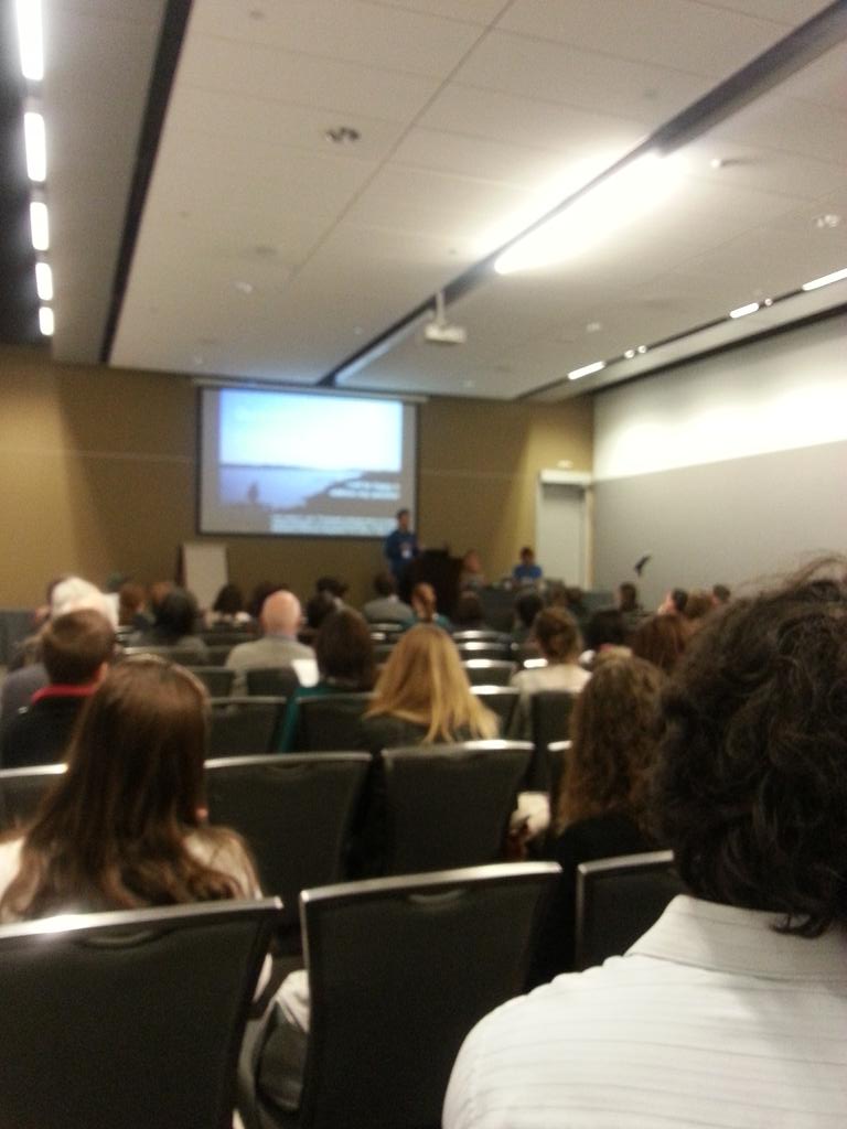 JoleneLabbe's tweet image. Knut Kitching on climate change vulnerability in the southern baffin region, nunavut @ccadapt #ArcticChange2014