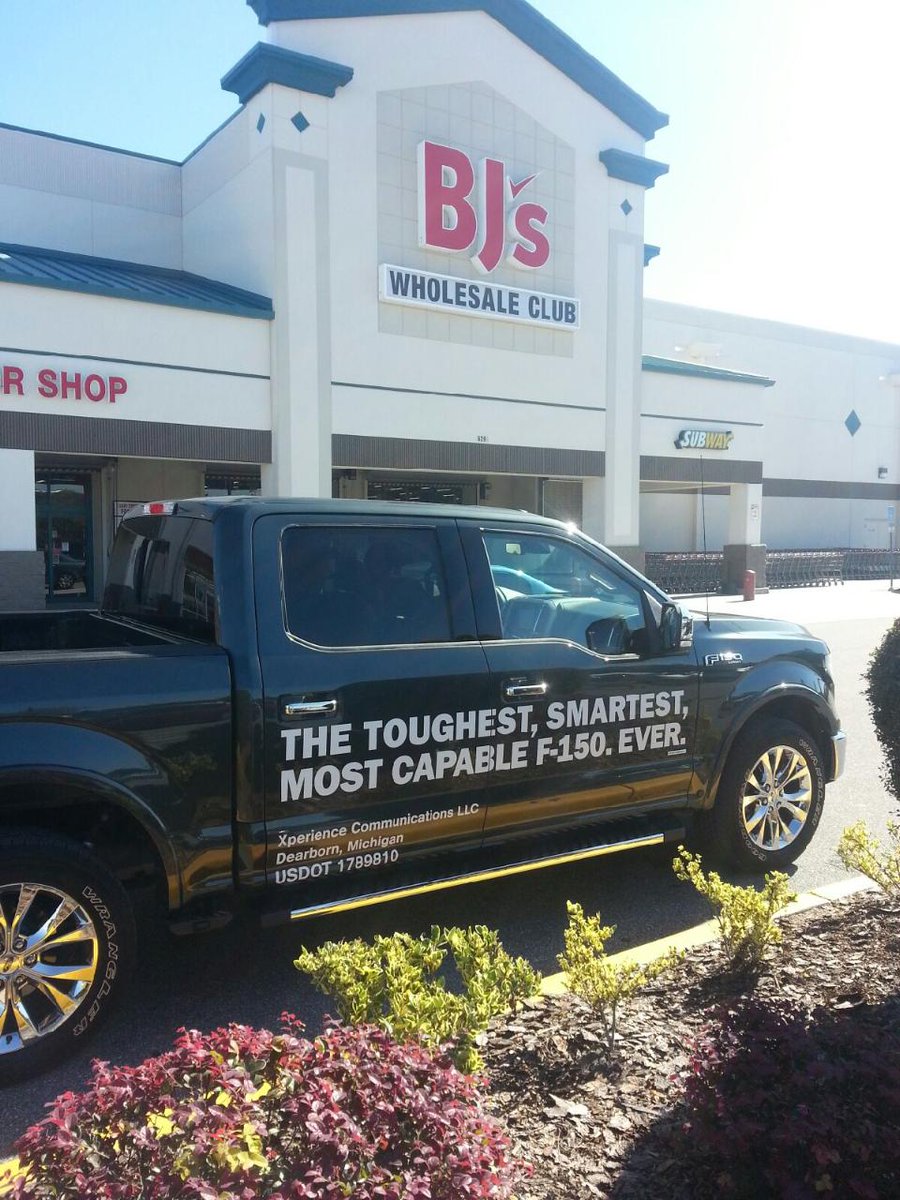 F150_DriveTour's tweet photo. #f150drive is at @BJsWholesale on Commerce Palms Dr. In #Tampa until 3p today! Stop by and say hi! #FordTrucks #F150 http://t.co/atHoW7nvjt