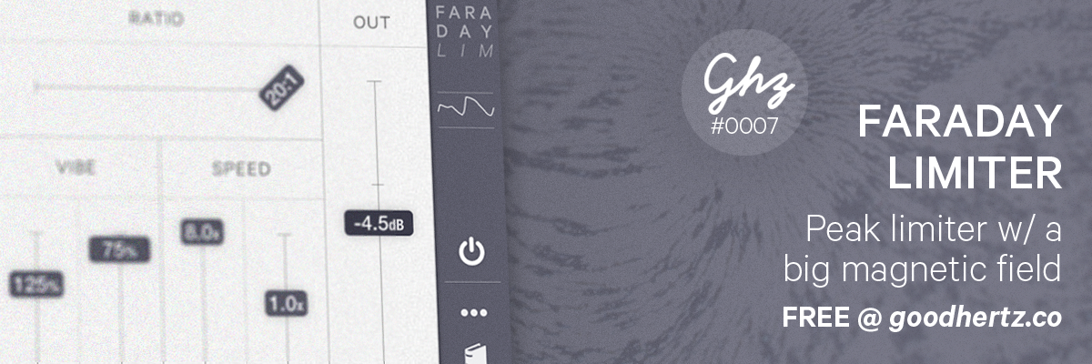 weareaudiofile's tweet photo. For a limited time, get the awesome Faraday Limiter for free from @goodhertz!

https://t.co/wA9722RcHL http://t.co/GkKg7NPCz0
