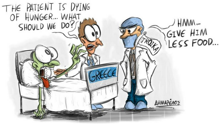 runews's tweet photo. Greece is exiting bailout ahead of schedule - Samaras on TV

- ahead of screenplay http://t.co/1SORRzvsiO