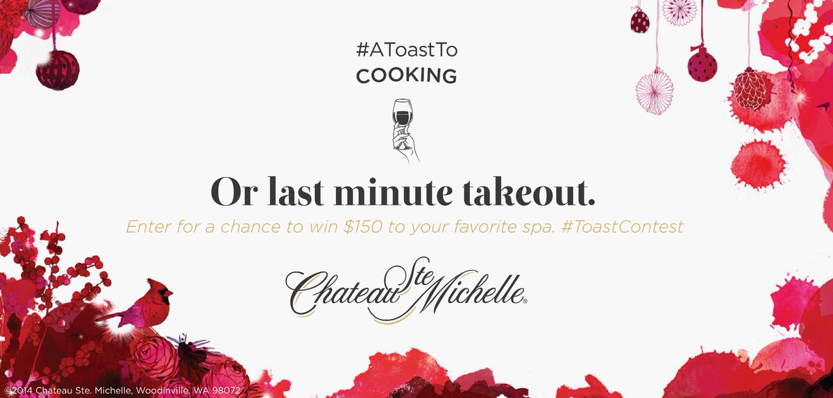 SteMichelle's tweet photo. Enter our #ToastContest at http://t.co/1Jwq3Ih4Np. You could win $150 to your favorite spa. http://t.co/9MJinldKIH