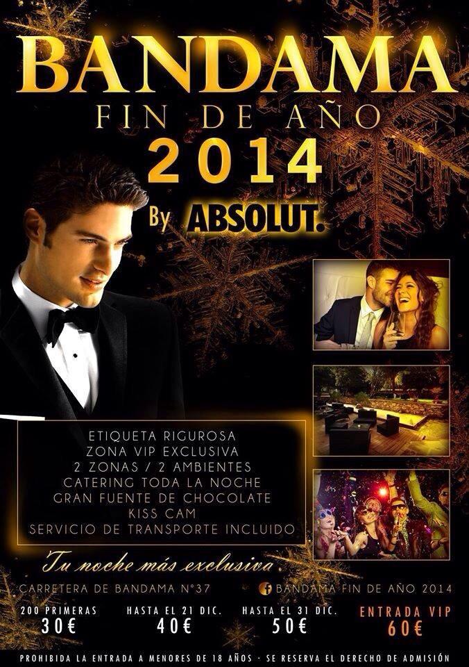 FindeAnoLP's tweet image. BANDAMA FIN DE AÑO 2014

¡Vaya pinta tiene esta party!

+inf. o compra de entradas mandar mensaje privado...