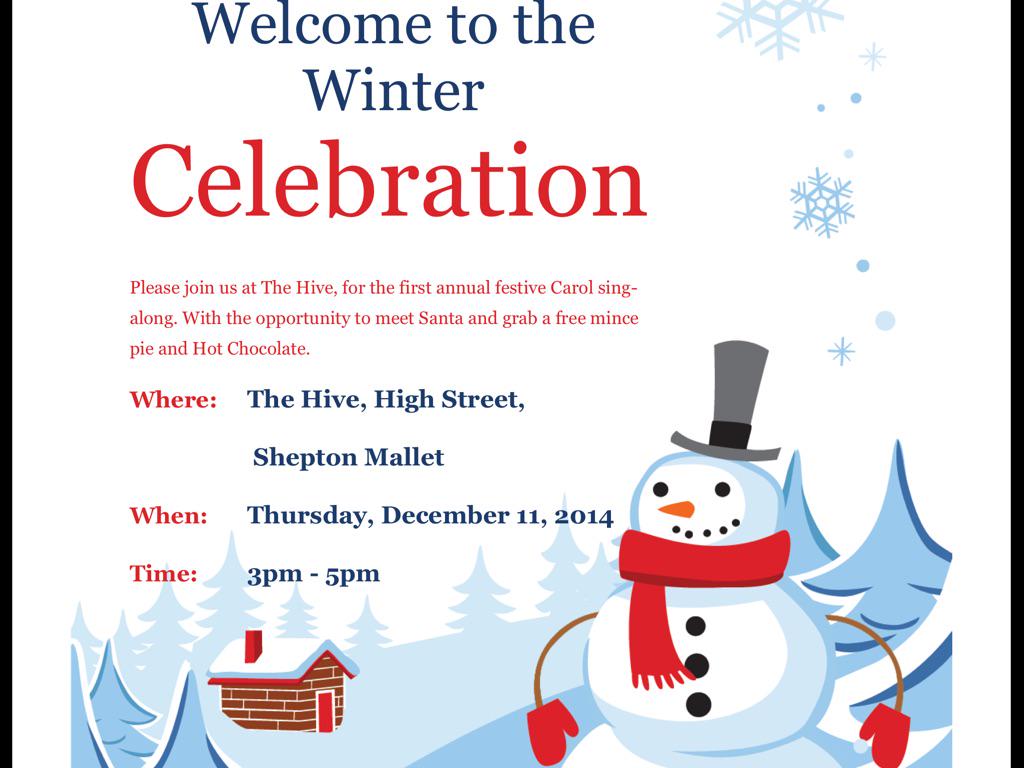 sheptonwools's tweet photo. Join us for a sing-along &amp; free mince pies &amp; hot chocolate. From 3-5pm, on the 11th December @sheptonwools @smtic http://t.co/JwfDWSPCow