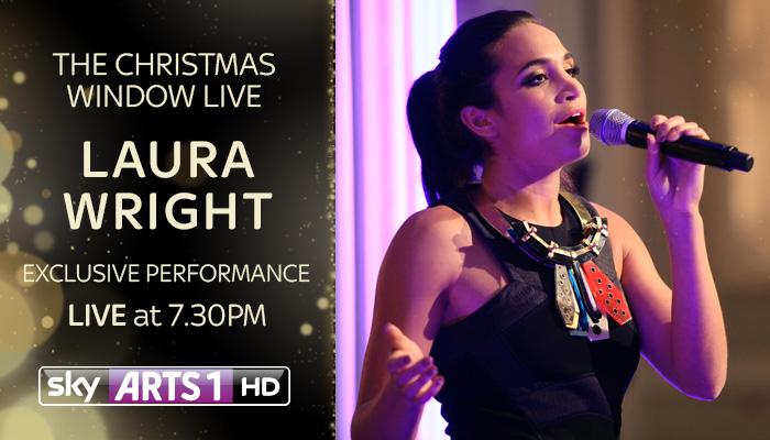 SkyArts's tweet photo. Spellbinding Mezzo-Soprano @thelaurawright takes to our sparkly #ChristmasWindowLIVE stage tonight http://t.co/QkqCNcBBGl