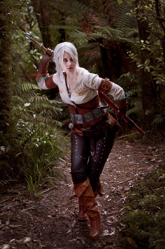 The Witcher Season 2 Netflix Ciri Cirilla Fiona Elen Cosplay Costume