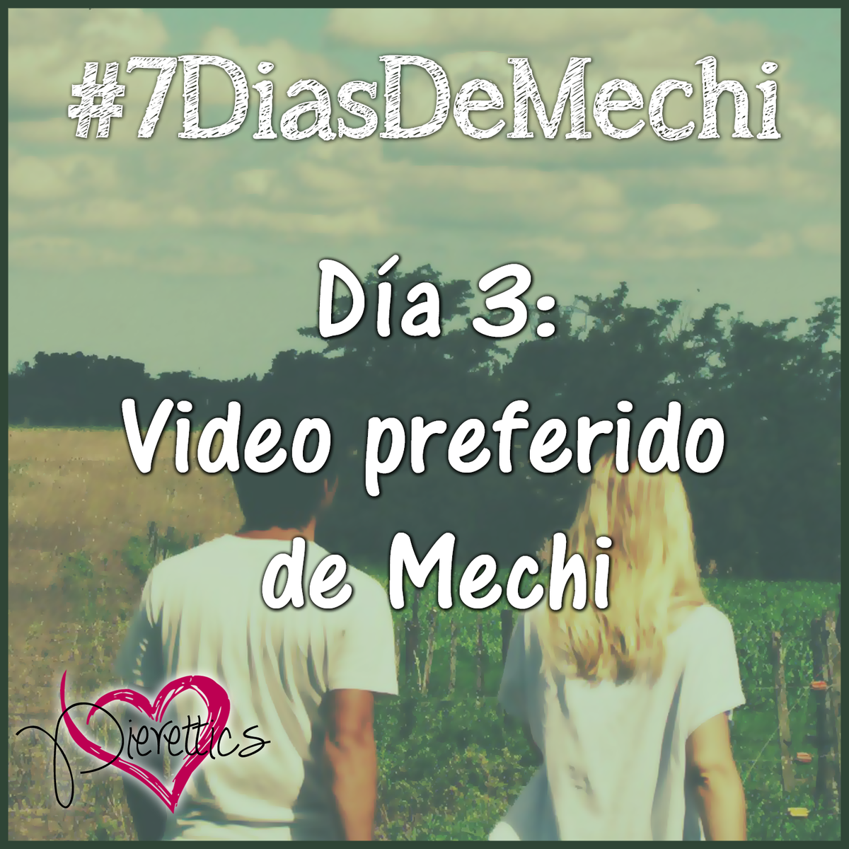 Pierettics's tweet photo. Ya twitteaste cuál es tu video preferido de Mechi con #7DiasDeMechi ? Tu religión, BO$$, Sorry 4 being a wild one... http://t.co/AmifSEN0sx