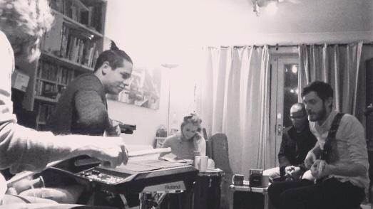 frank_hamilton's tweet photo. Spent this evening rehearsing for #CiC2014 in my lounge (sorry neighbours). Old songs, new songs and lots of teaπ http://t.co/E5H6lR2bRK