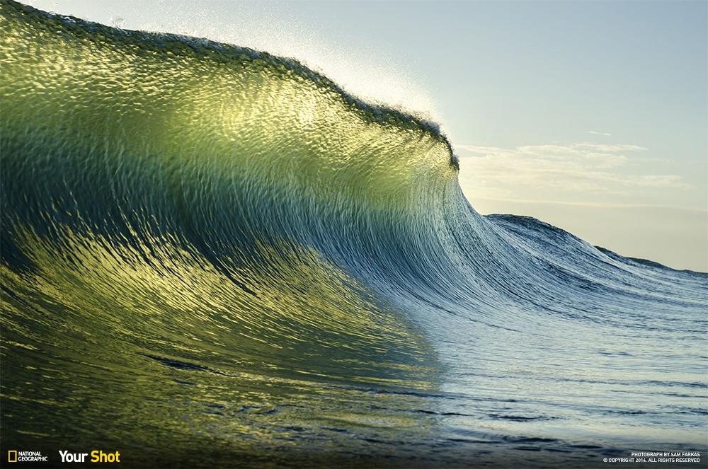 Top Shot: The Glassy Swell on.natgeo.com/1GljiCa