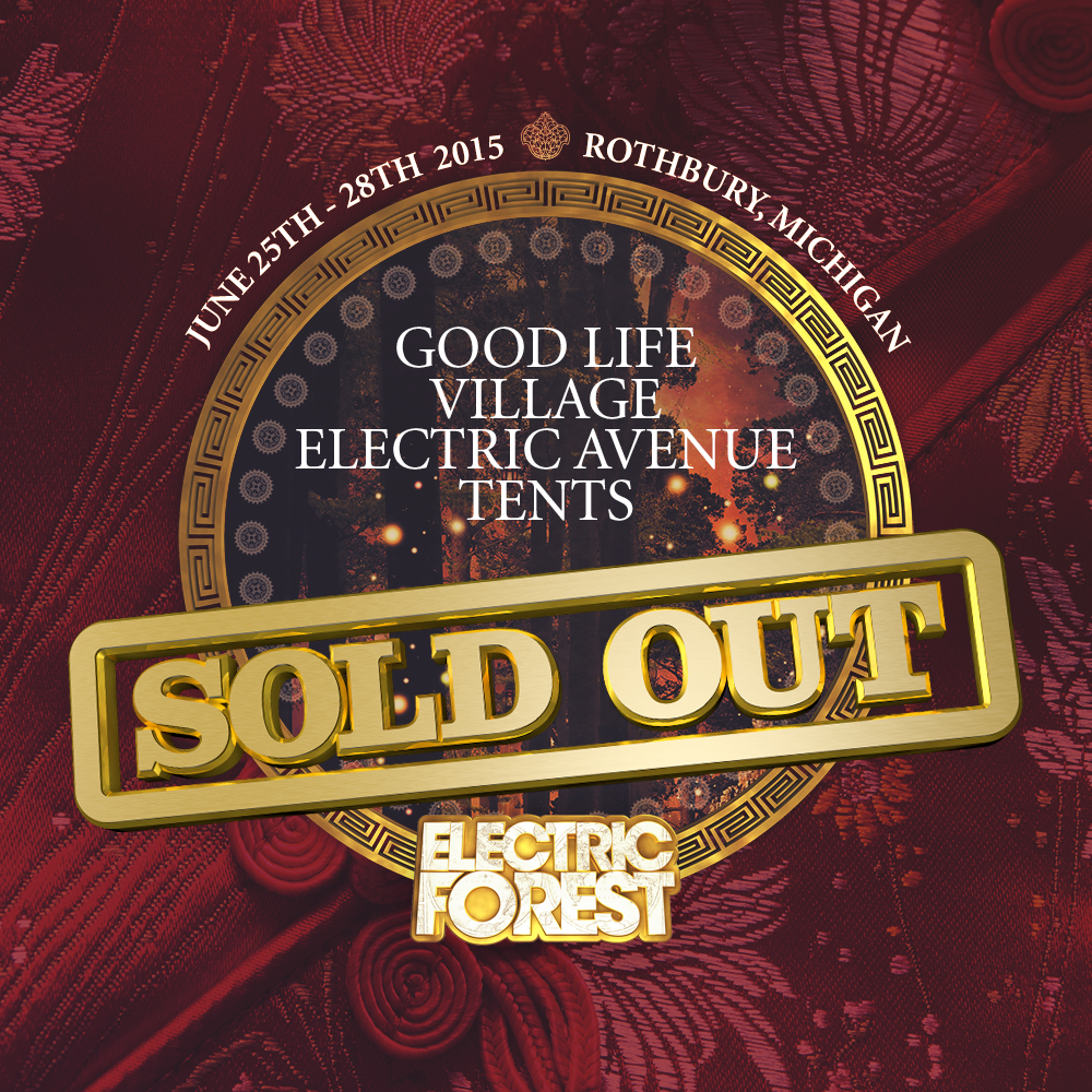 Electric_Forest's tweet photo. Good Life Village Electric Avenue Tents are Sold Out! #EF2015 http://t.co/iqXdMNkiBv