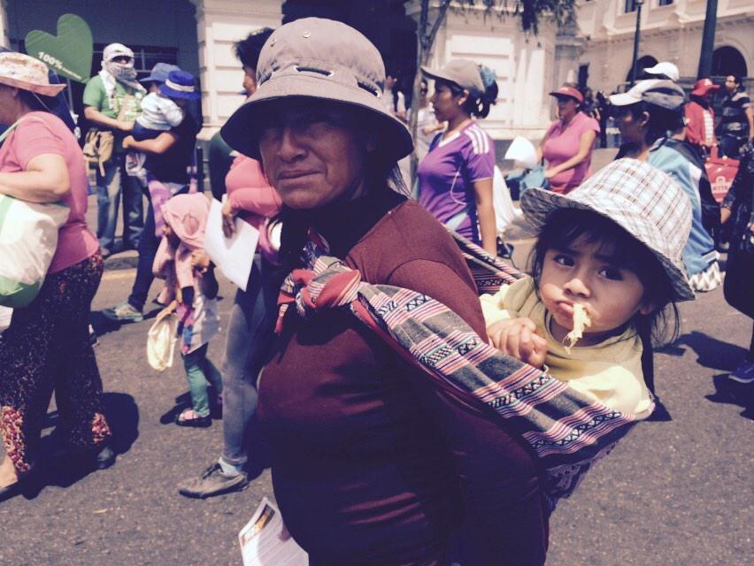 CAN_LA_'s tweet photo. En #Lima2014 ¡Todos somos Pachamama! #YoMarcho10D http://t.co/4l7bNCSsia
