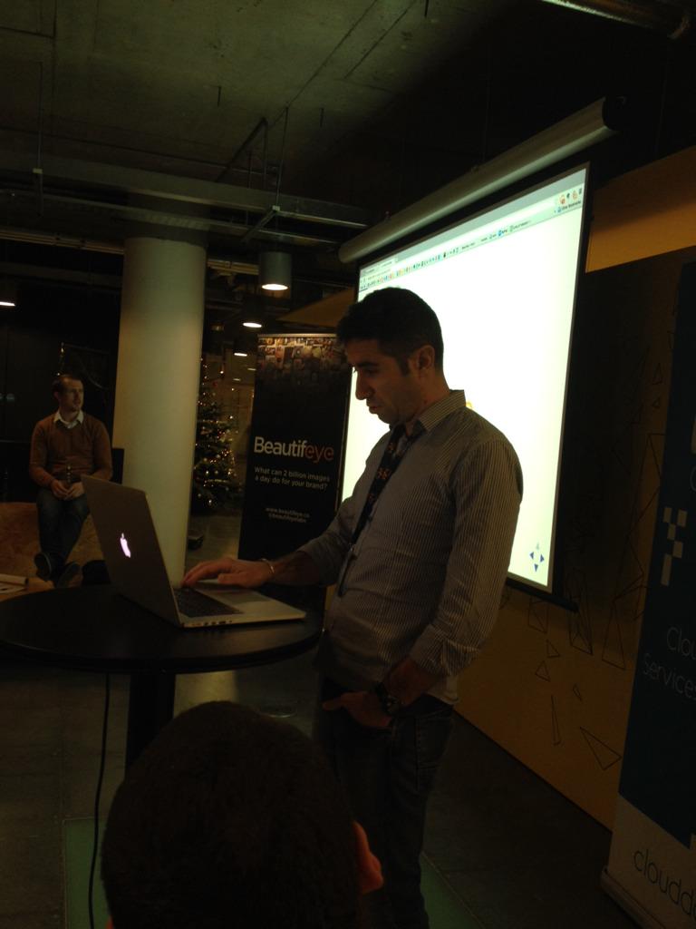 PythonIreland's tweet image. Next up is Luca from Beautifeye. #PyIE