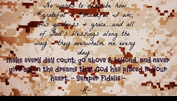 His_Bright_Star's tweet photo. (2) ...all... Thank u every1 4 being an amazing blessing in my life... Lots of love - Semper Fi! :) http://t.co/lmwOu1L7a0