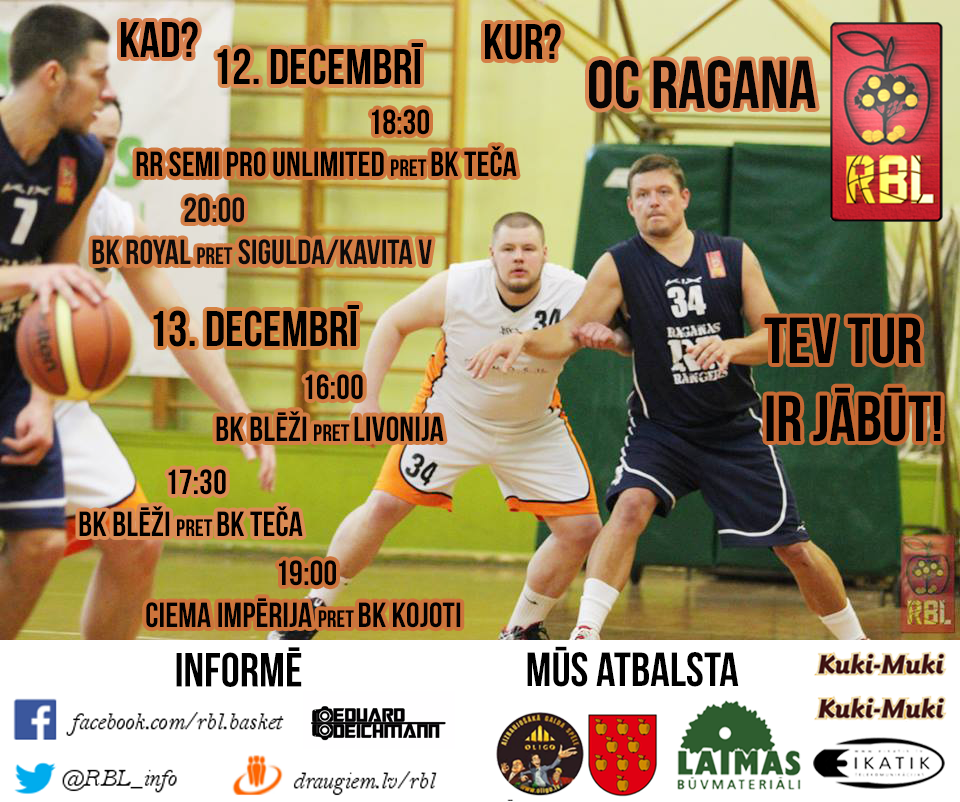RBL_info's tweet photo. Tiekamies jau atkal piektdien un sestdien! http://t.co/7tBEoiHIOY