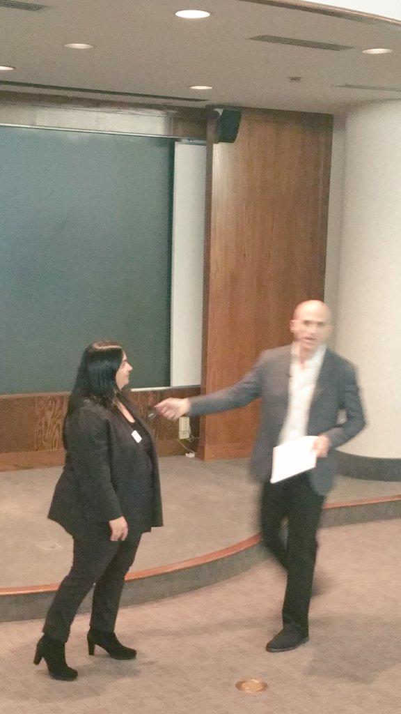 melanietc's tweet image. @firoozeha way to go today! Hope you enjoyed working with Mr. @michaelport! #cadredc #UnNetworking